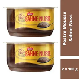 2 x Nestle Mousse De Chocolate Sahne Nuss