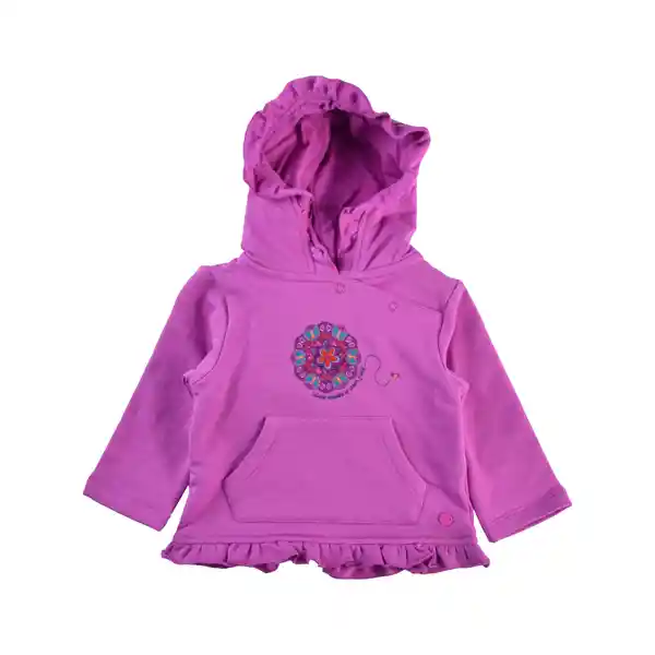 Polerón Bebé Niña Fucsia Talla 3 M Pillin