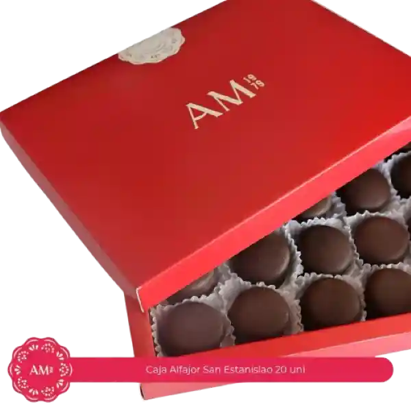 Alfajores San Estanislao Caja 20U Am Dulcería