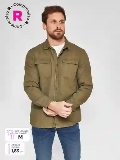 Robert Lewis Chaqueta Bond Verde XL SS25