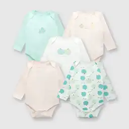 Pack Bodies de Bebé Niña Off White Talla 0/3M Colloky