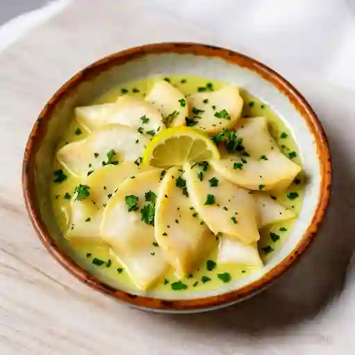 Tiradito Con Crema Al Cilantro