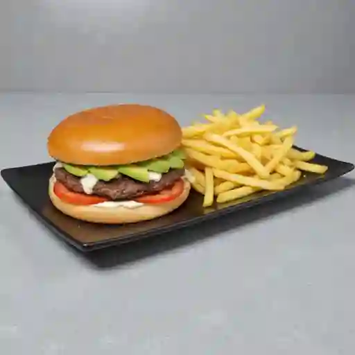 Churrasco Italiano Papas Fritas