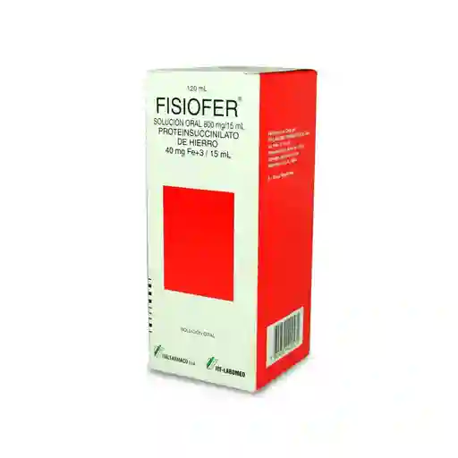 Fisiofer 800 mg/15 mL Jarabe