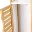 Repisa Con Puerta de Bambú 23 x 23 x 119 cm Casaideas