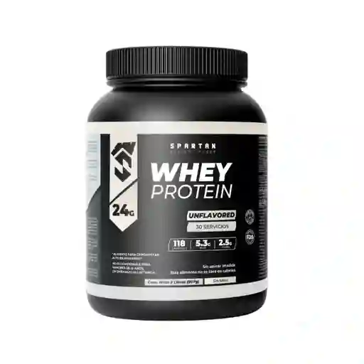 Spartan Proteína Whey Unflavored Sin Sabor