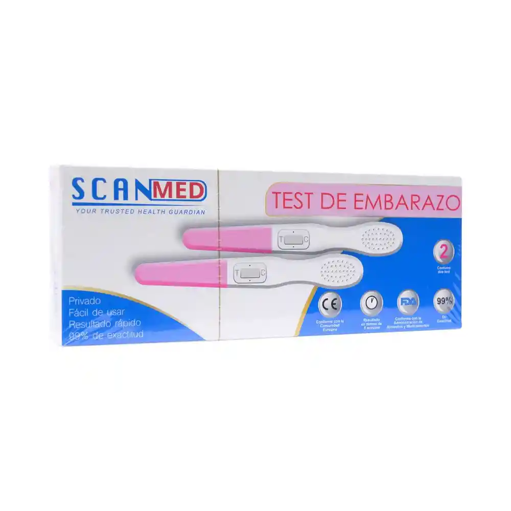 Scanmed Test de Embarazo