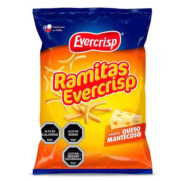 Evercrisp Snack Ramitas Queso