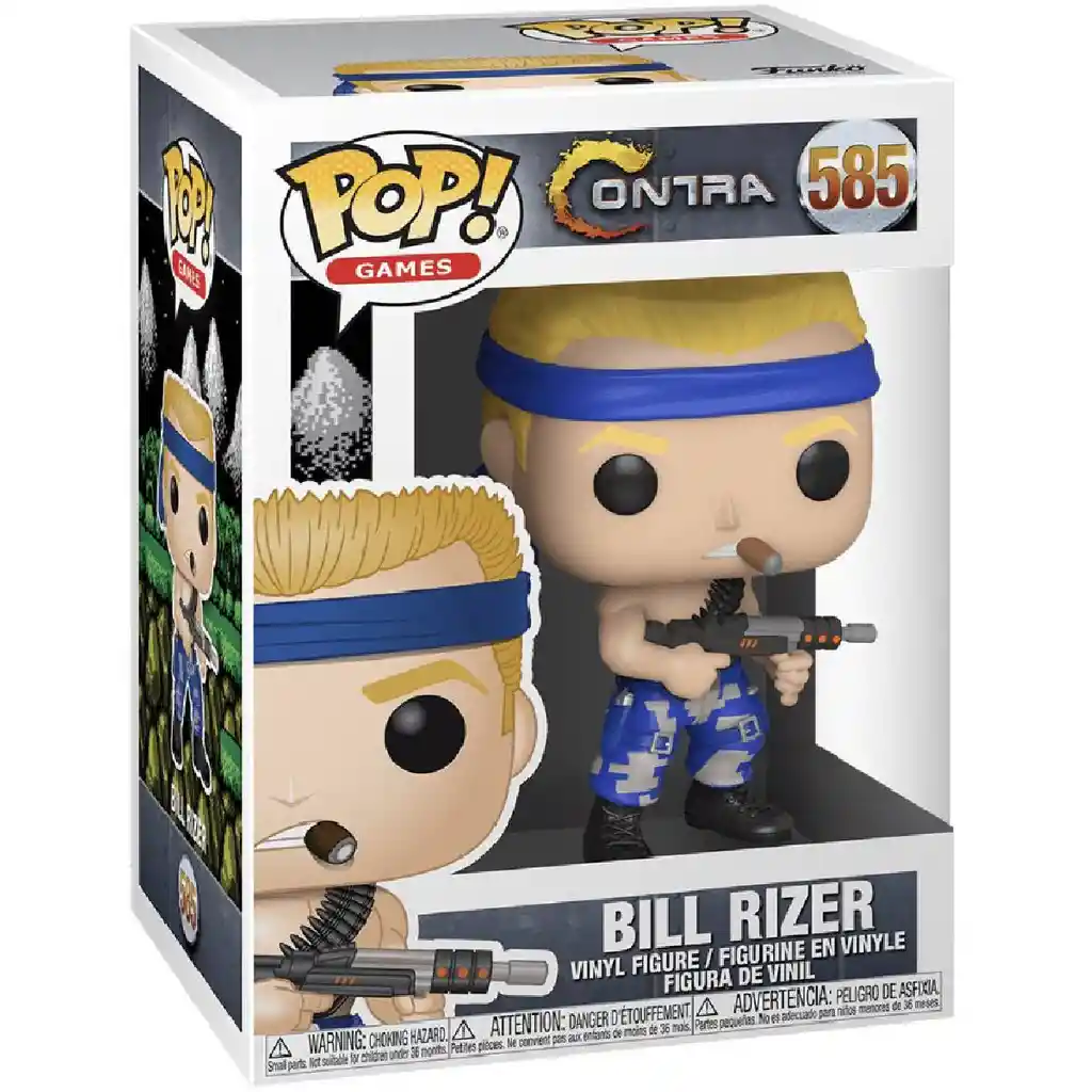 Funko Pop Figura Coleccionable Games Contra Bill 585