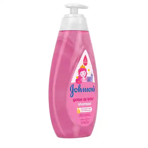 Johnsons Baby Shampoo Gotas de Brillo