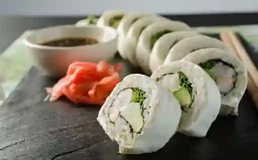 10 Piezas Env en Queso, Pollo Teriyaki Queso y Palta