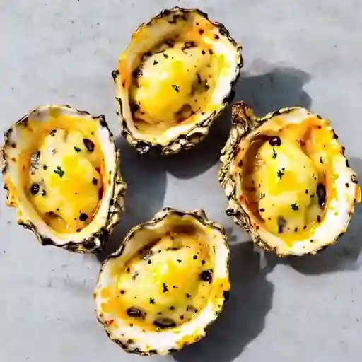Ostiones a la parmesana
