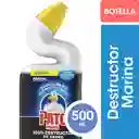 Limpiador Desinfectante para Inodoro Pato Purific 100% Destructor de Sarro Marina 500ml