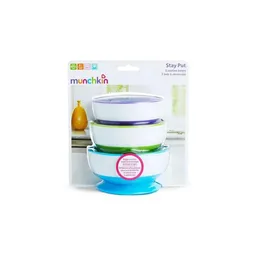 Munchkin Set Bowls Antideslizantes Stay Put
