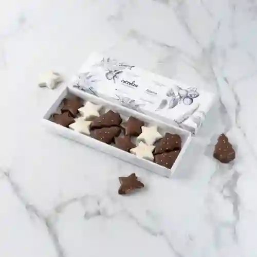 Caja Alfajor Navidad Nuez Almendra - 12u
