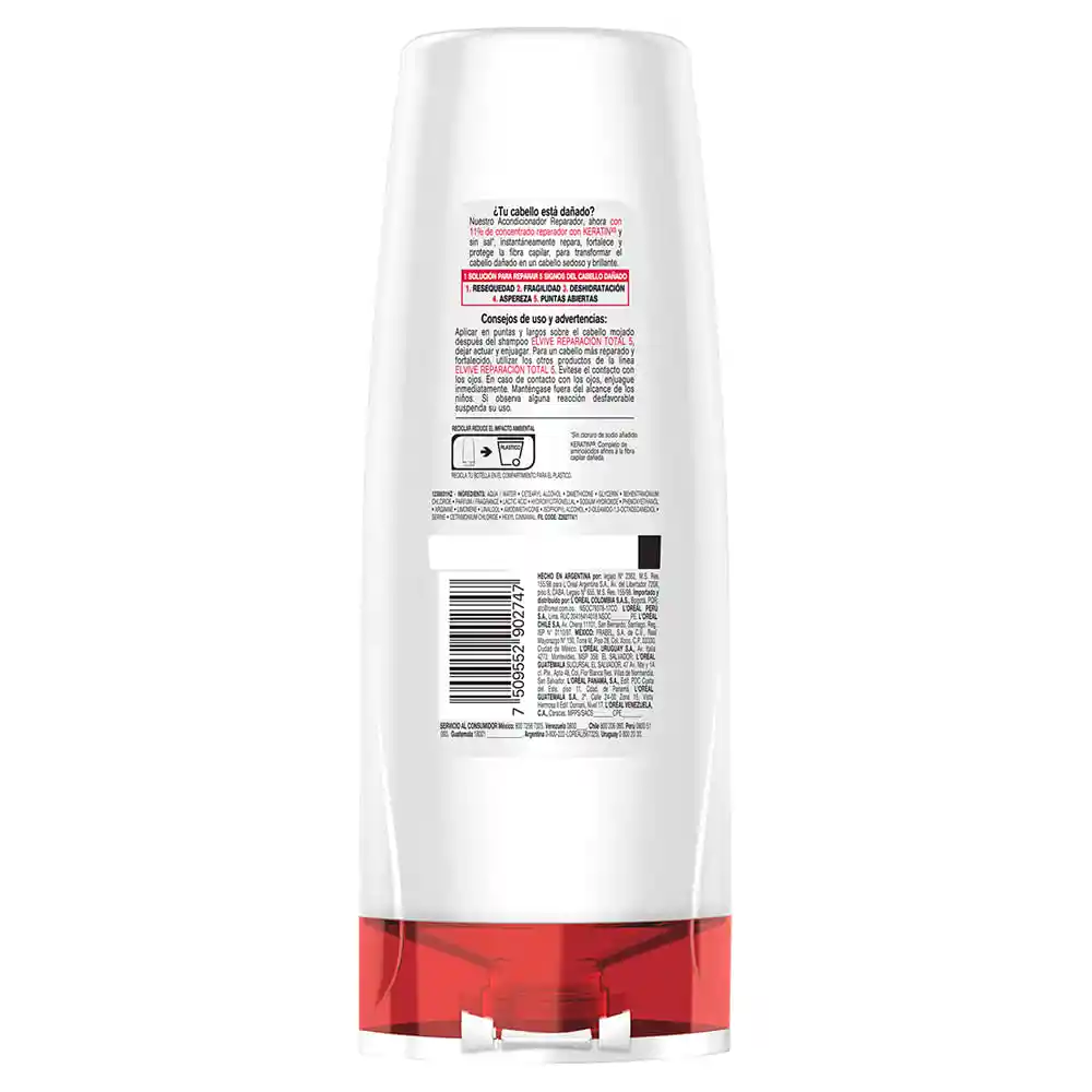 Loreal Paris-Elvive Acondicionador Reparador Total 5