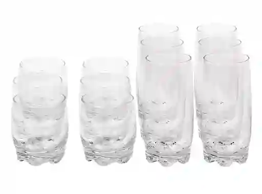 Set Vasos Altos y Bajos Ripley Home