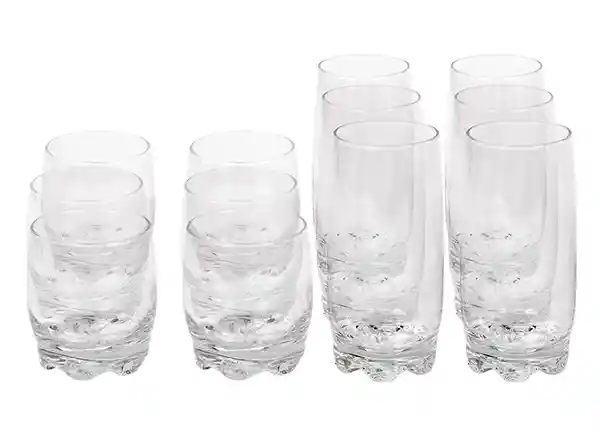 Set Vasos Altos y Bajos Ripley Home