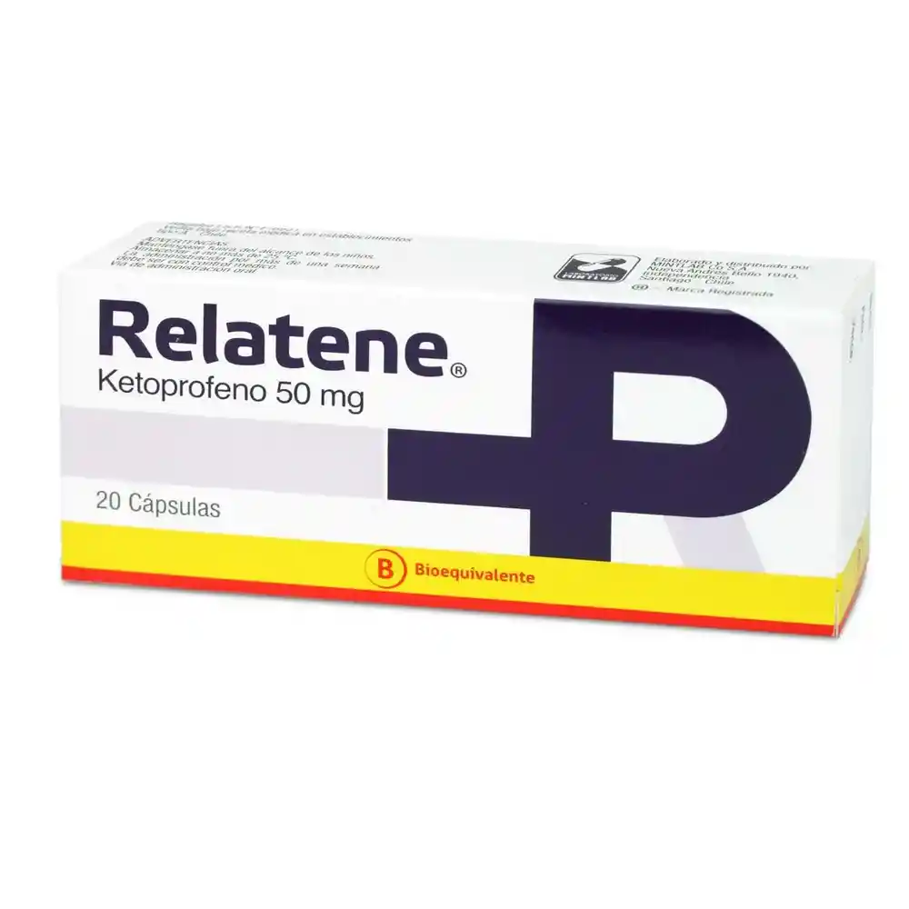 Amato Relatene Antiinflrios Cap.50Mg.20