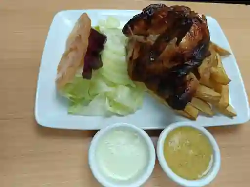 ¼ de Pollo Clásico