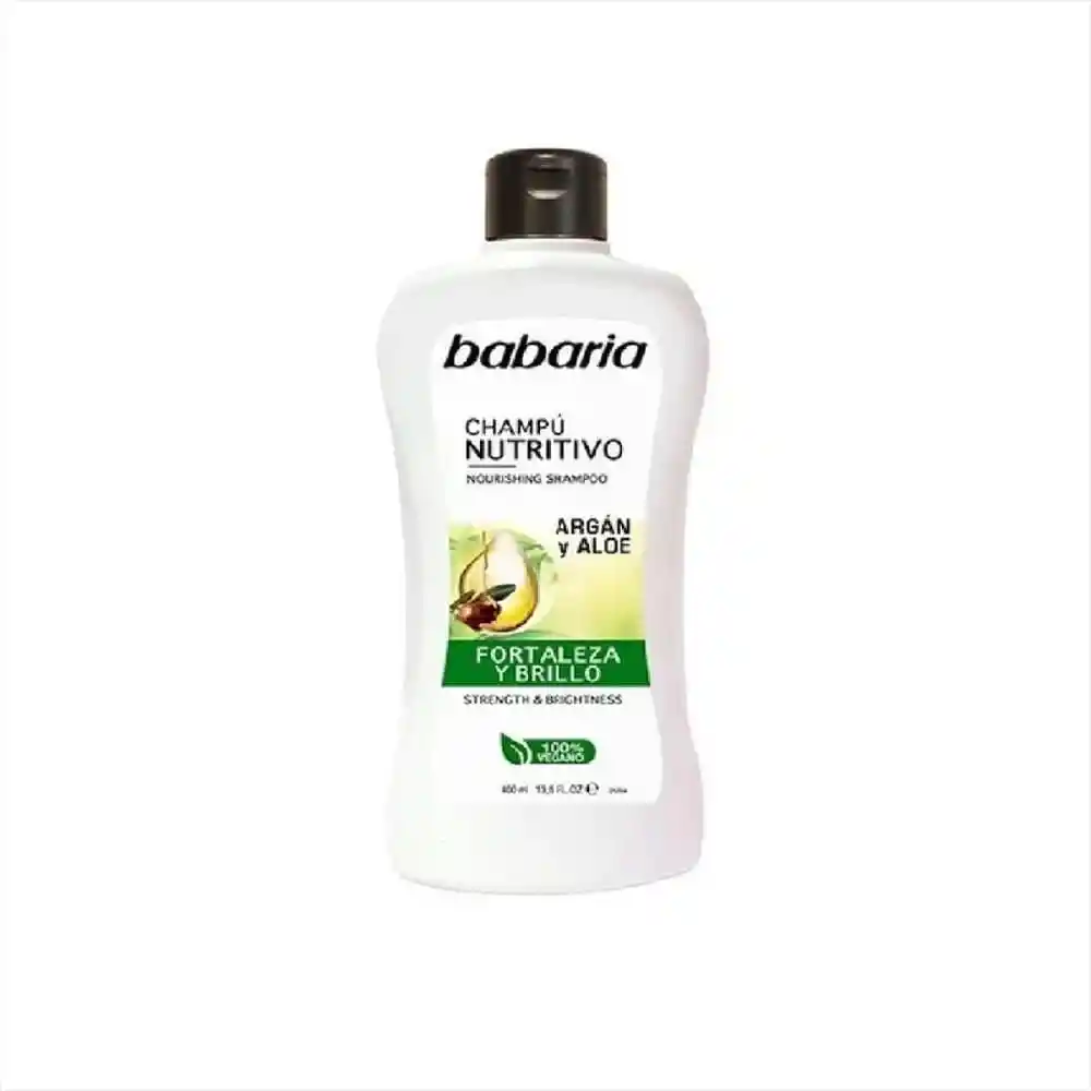 Babaria Shampoo Aloe & Argán Nutrtitivo Un