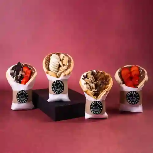 Sweet Nightmare: 4 Waffles Dulces a Elección