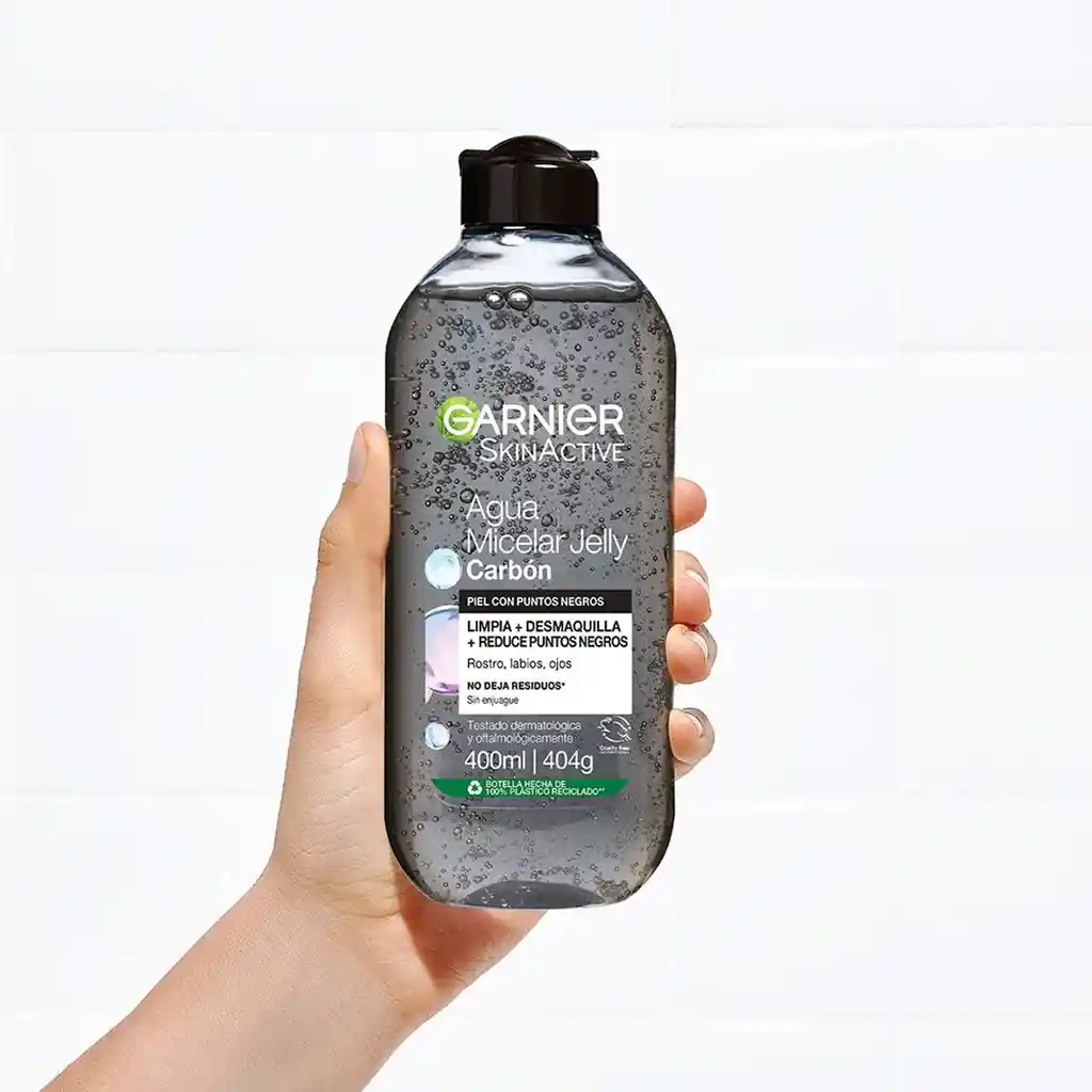 Garnier-Skin Active Agua Micelar Jelly Carbón