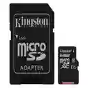 Kingston Tarjeta De Memoria Micro Sd Canvas 64 Gb