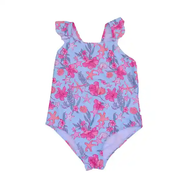 Traje de baño Niña Celeste Pillin 6 a