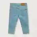 Jean de Niño Esencial Celeste Talla 6M Opaline