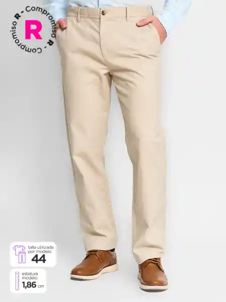 Kenneth Stevens Pantalón 48 Beige SS25