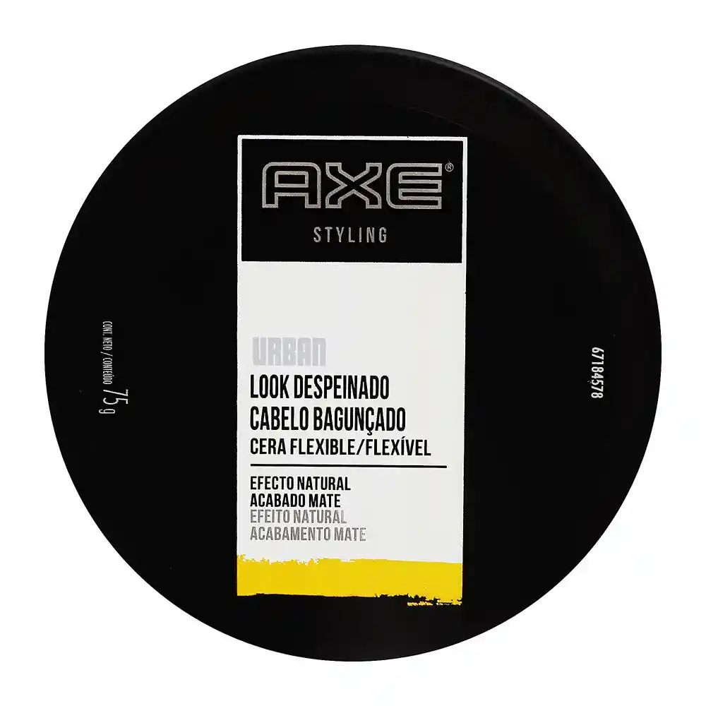 Axe Cera Flexible para Cabello Urban Look Despeinado 