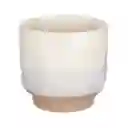 Maceta de Cerámica Crudo 16.8 x 15.5 cm Casaideas