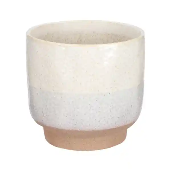 Maceta de Cerámica Crudo 16.8 x 15.5 cm Casaideas