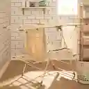 Tendedero Metálico Horizontal Plegable de Piso 156 x 61 x 99 cm