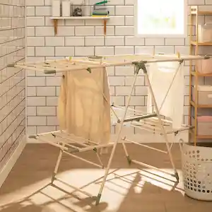 Tendedero Metálico Horizontal Plegable de Piso 156 x 61 x 99 cm