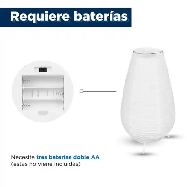 Linterna Led Larga Miniso 