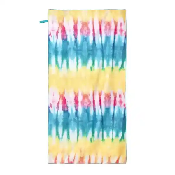 Toalla de Microfibra Con Diseño Tie-Dye 75 x 150 cm Casaideas