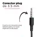 Miniso Audifonos De Cable Con Estuche En Forma De Capsula Negro