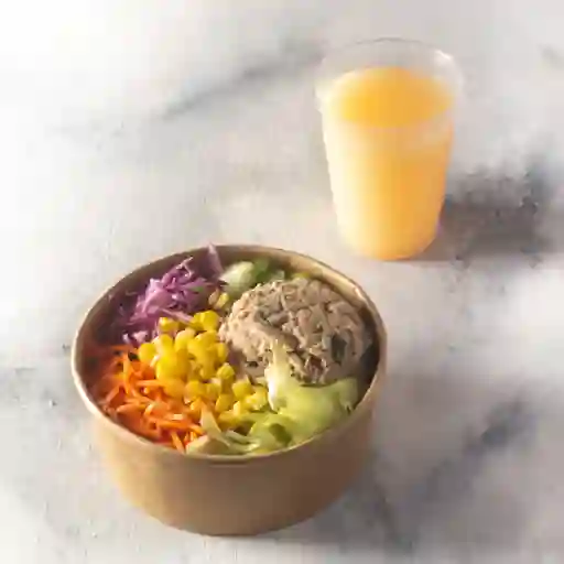 Power Salad + Vaso de Jugo