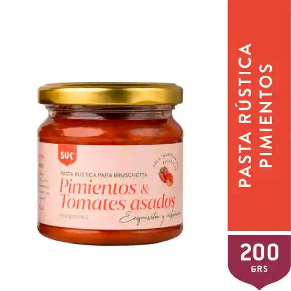 Suk Pasta Rústica Pimientos y Tomates Asados