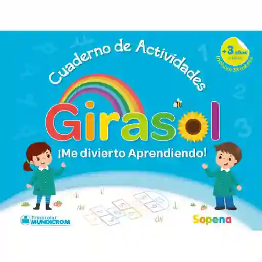 Cuaderno Actividades Girasol de 3 años