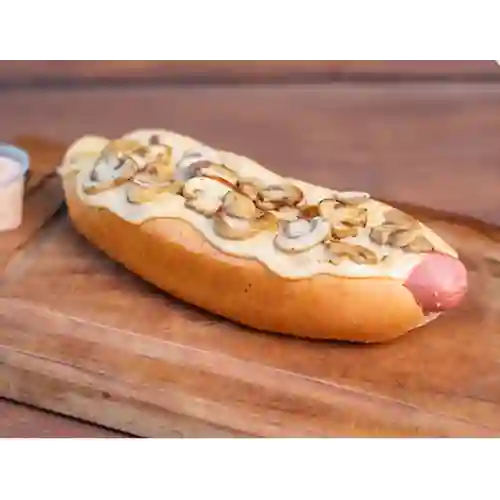 Hot Dog Champiñón