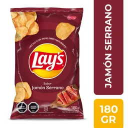 Lays Snack de Papas Sabor Jamón Serrano