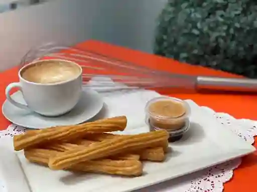Promo Churros Mas Chocolate O Café