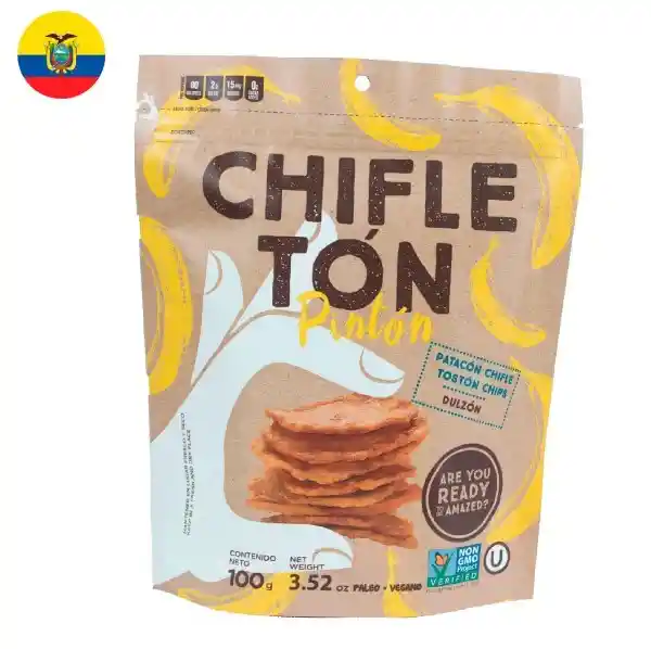 Jumbo Impo Chips Plátano Chifleton Dulce