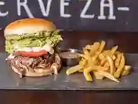 Sandwich Mechada Italiana + Papas Fritas