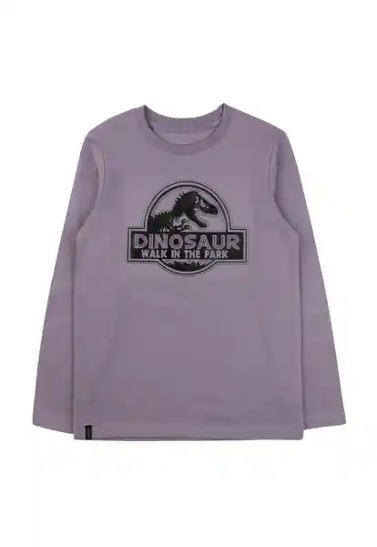 Polera Kids Relieve Day to Day 727 Niño Morado 2 Años Ficcus