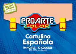 Proarte Block de Cartulina Española
