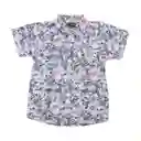 Polera Bebe Niña Blanco Pillin 3 M